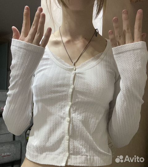 Топ-кофточка stradivarius