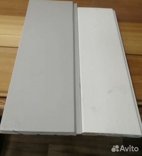 Имитация вагонка из сосны цеховая покраска