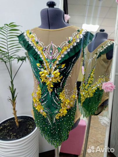 Купальник для художественной гимнастики 145-150