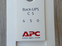 Ибп APC Back-UPS CS 650