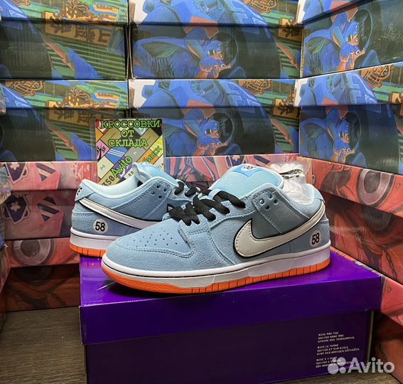 Кроссовки Nike SB Dunk Low Club 58 Gulf. Люкс