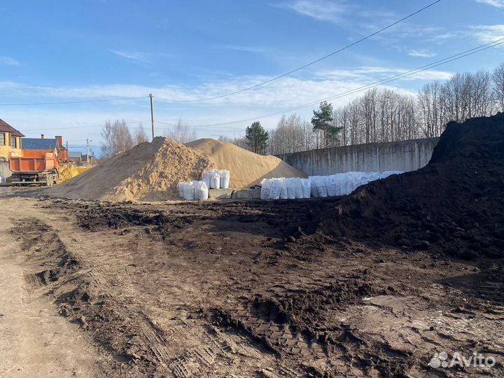 Чернозем перегной навоз в мешках