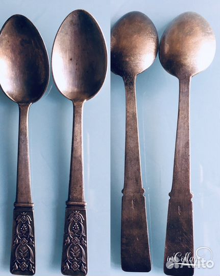 Чайные ложки мельхиоровые СССР