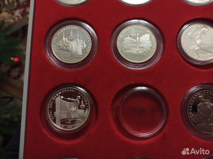 Монеты олимпиада 80 серебро