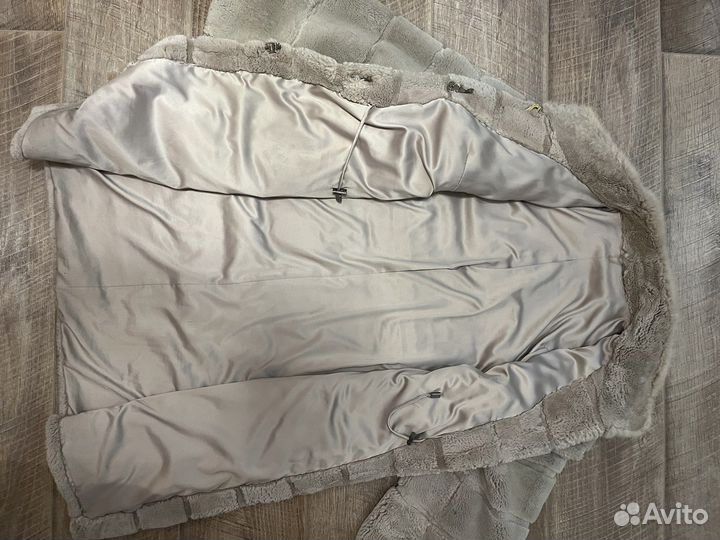 Шуба из бобрика