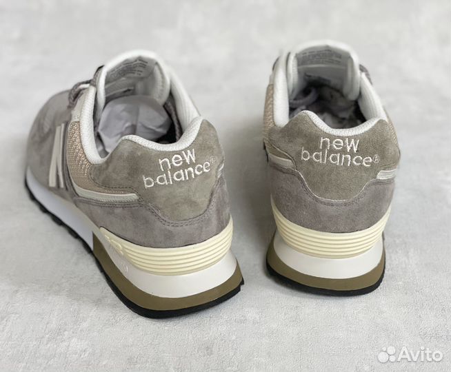 Кроссовки New Balance 574 Gray white