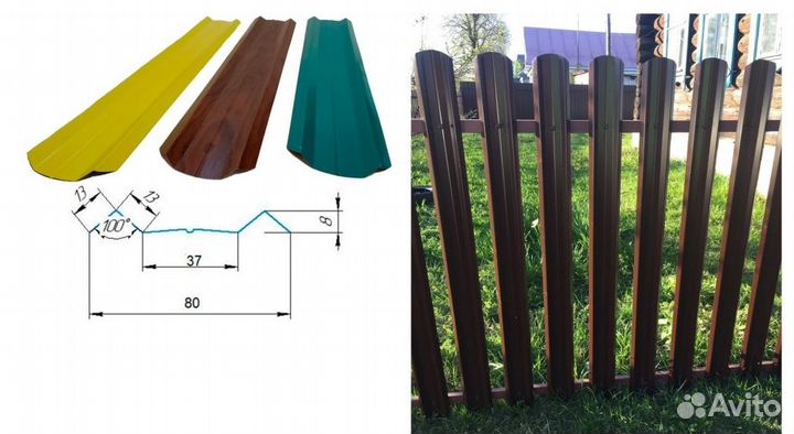 Металлоштакетник