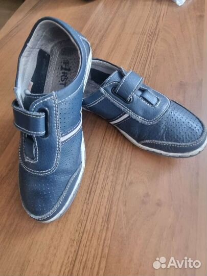 Детские туфли для мальчика размер 33
