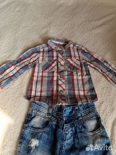 Рубашка на мальчика