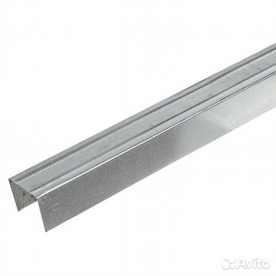 Профиль направляющий пн-2 50x40x3000 мм (0,6 мм)