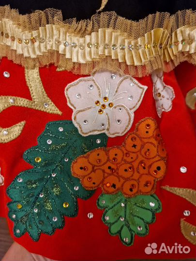 Платье для фигурного катания 122-128