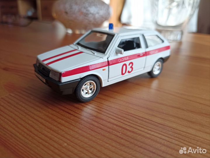 Модель автомобиля Лада 2108 скорая помощь