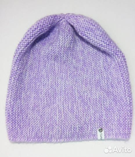 Шапка женская вязаная бини