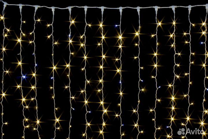 Гирлянда занавес уличная светодиодная