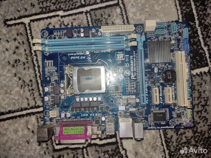 Материнская плата gigabyte 1155