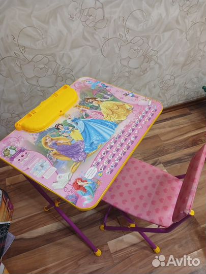 Детский стол и стул складной