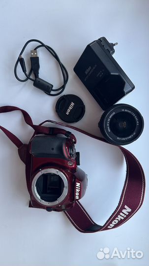 Зеркальный фотоаппарат nikon d3200