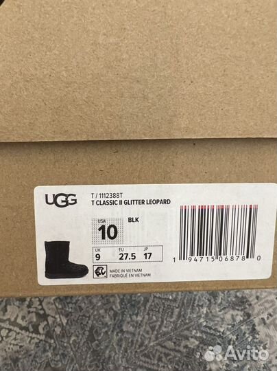 UGG детские 27,5