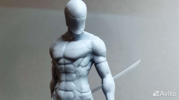 3д печать роспись фигурка метал Гир