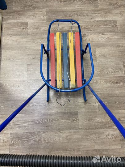 Детские зимние санки