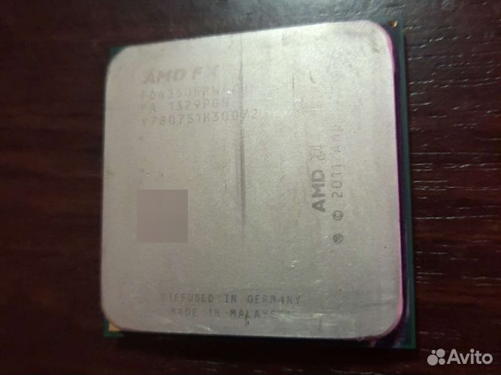 Процессор amd fx4350