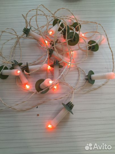 Гирлянда свечи СССР