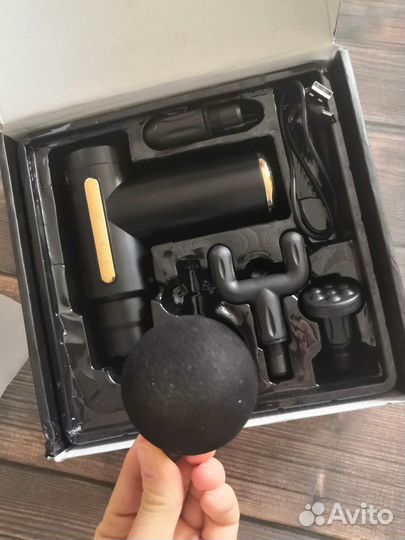 Перкуссионный массажер новый