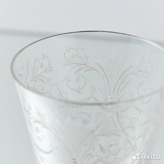 Старинный бокал ручной работы No.5696