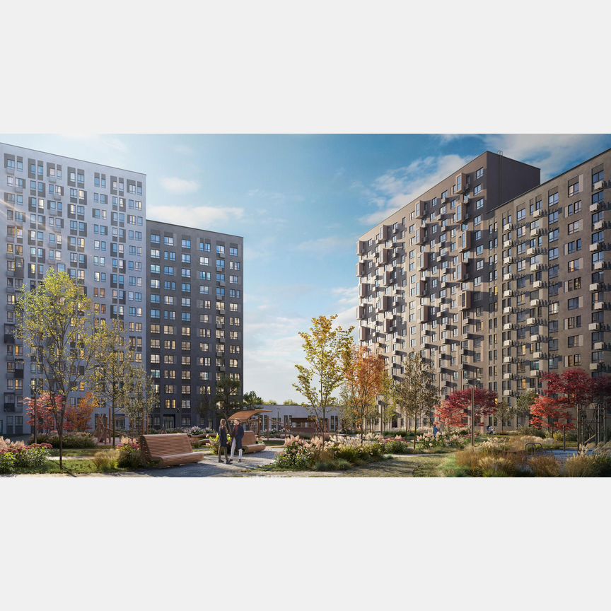 2-к. квартира, 53 м², 1/15 эт.