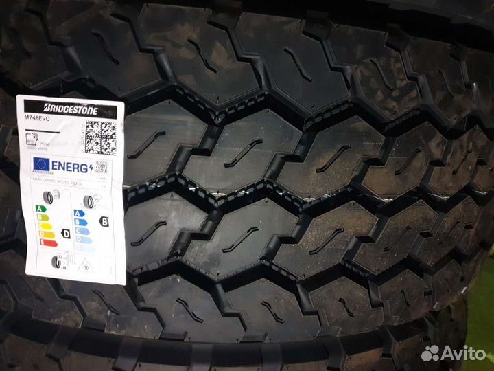 Шины 385 65 R22.5 Bridgestone M748 Стройка