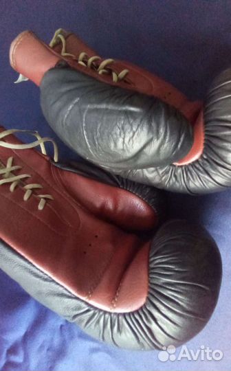 Боксерские перчатки Кожа СССР