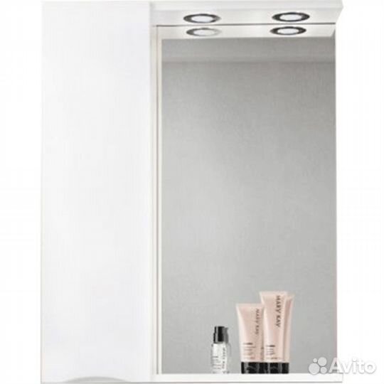 Зеркальный шкаф BelBagno marino-spc-600/750-1a-bl