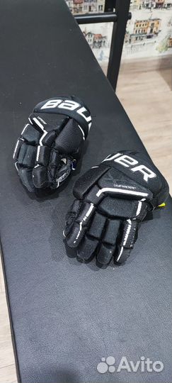 Краги хоккейные Bauer yth 8