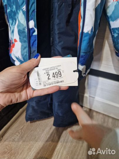 Зимний комплект на мальчика 104