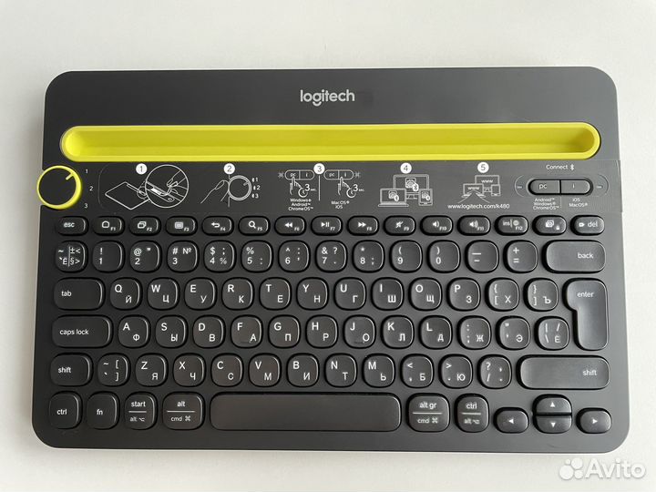 Logitech K480 клавиатура bluetooth