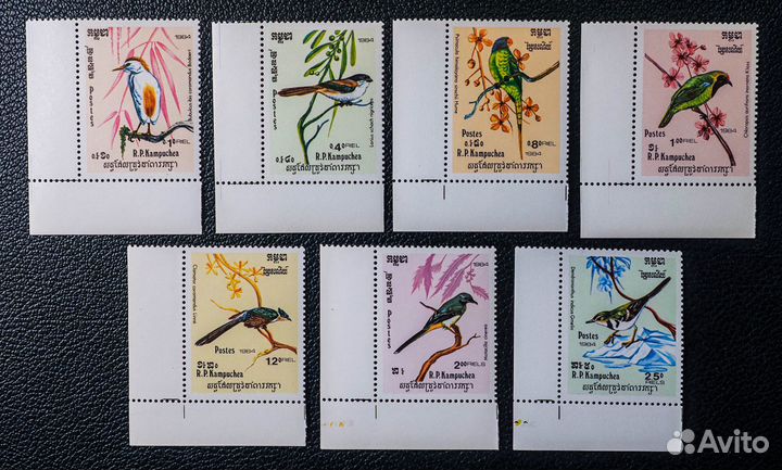 Марки не гашеные фауна 15