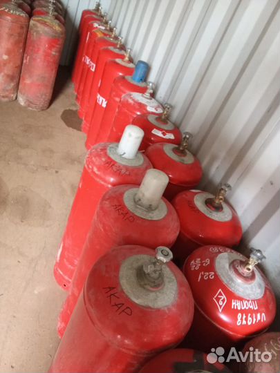 Баллон газовый (пропан) б/у