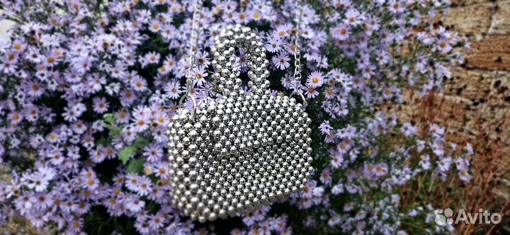 Сумка из бусин ручной работы