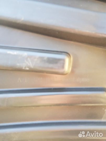 Защита бампера W212 AMG