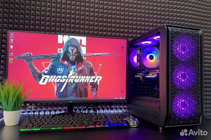 Топовый игровой компьютер RTX 4060 с гарантией