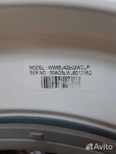 Стиральная машина Samsung WW65J42E02