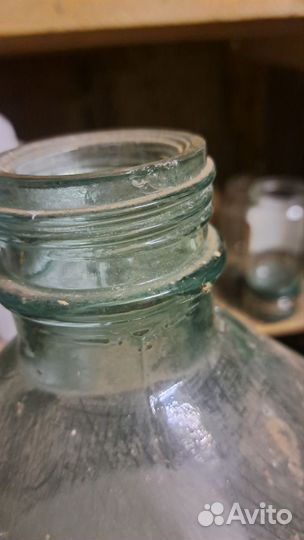 Бутыль стеклянная 10литров