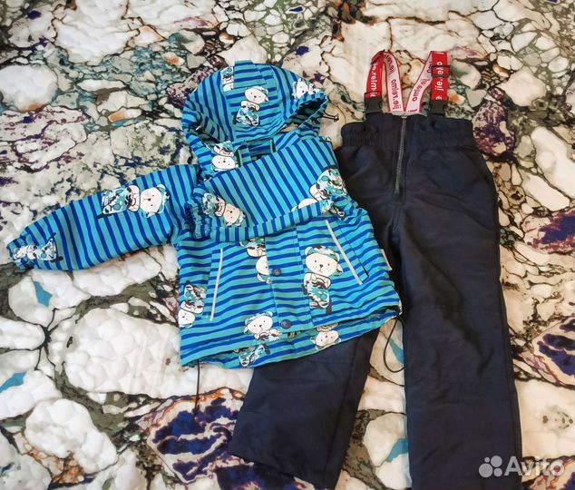 Куртка и полукомбинезон, 92 см и 98 см
