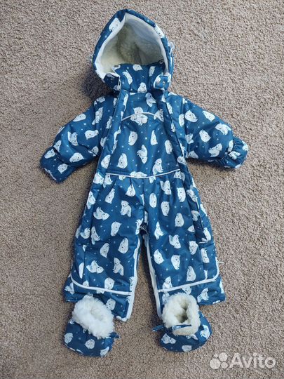 Зимний комбинезон для мальчика