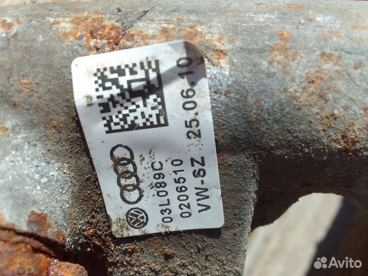 Топливная рейка рампа transporter t5