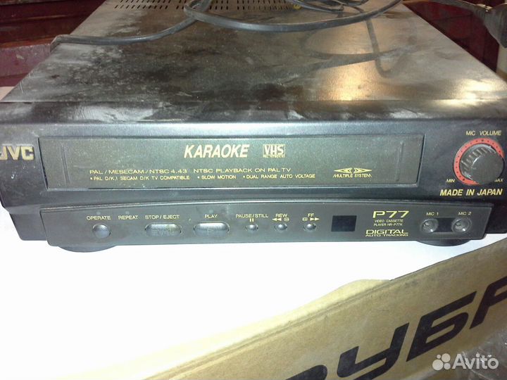 Видеоплеер/караоке JVC Р77