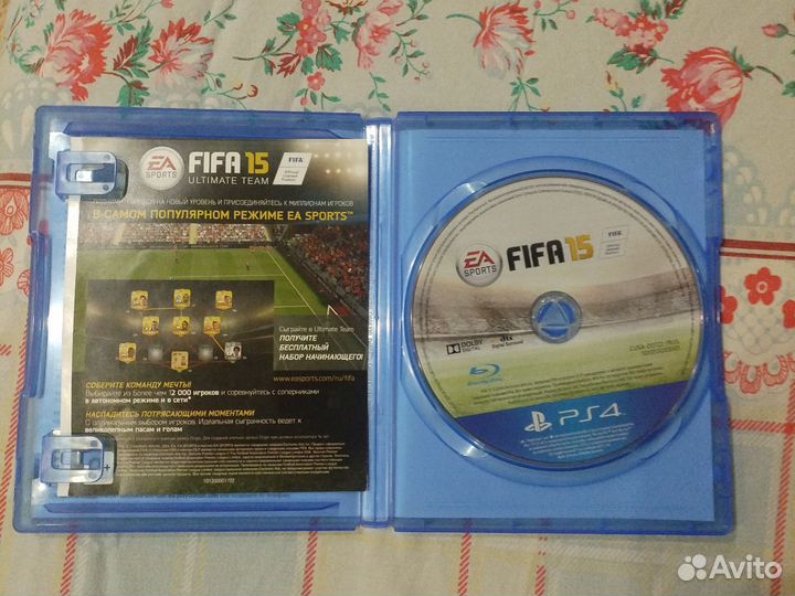 Диски на ps4 (fifa2015)