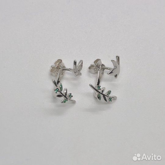 Серебряные серьги 925 пробы