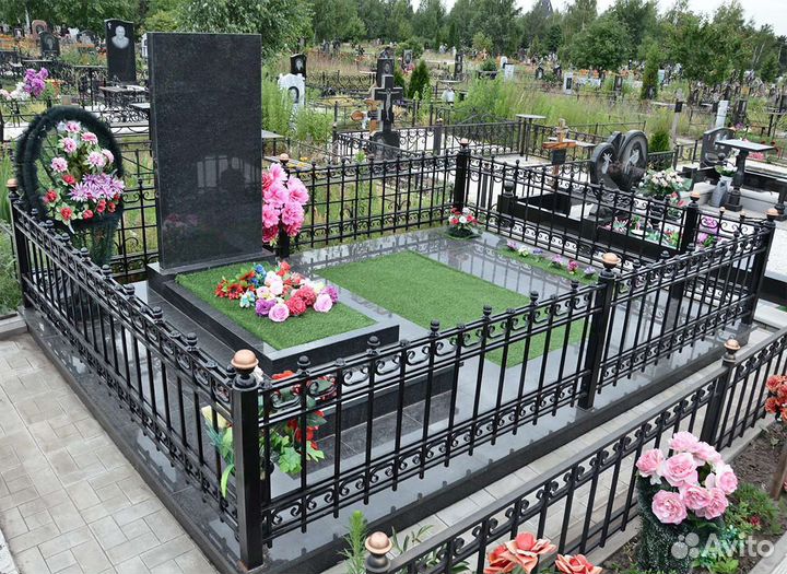 Ритуальные услуги благоустройство ограды