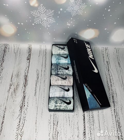 Носки Nike Tye-Dye мужские в коробке